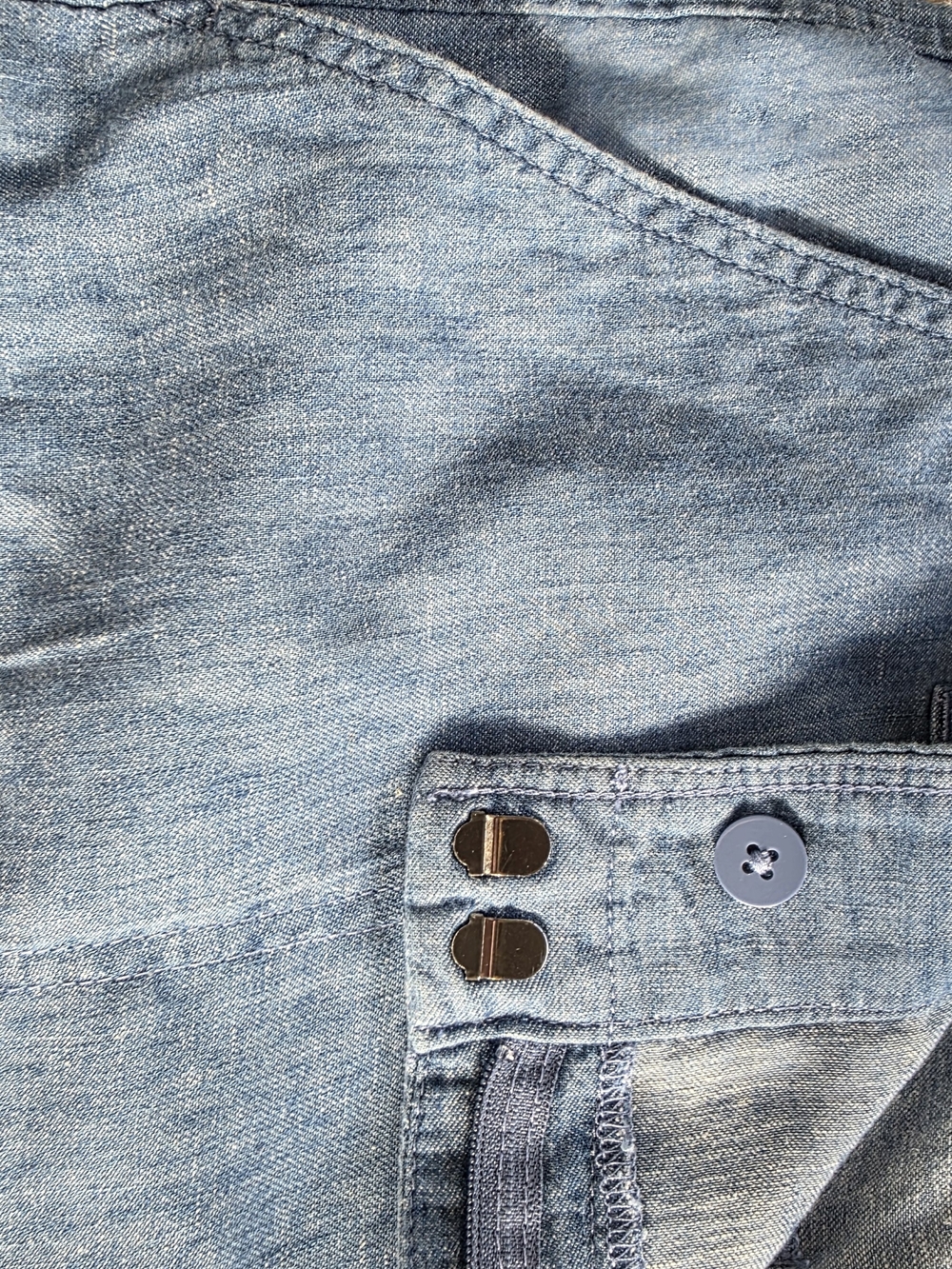 Talbots Light Blue Denim-Style Pants - Picture 4 of 5